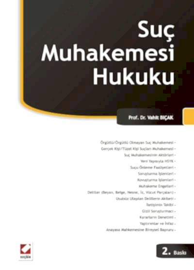 559637828 400 wm - Suç Muhakemesi Hukuku | 2. Baskı